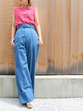 DEICYさん（レディース・159cm）の夏コーディネート