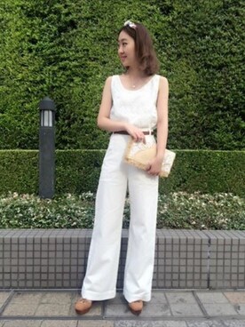 DEICYさん（レディース・159cm）の夏コーディネート