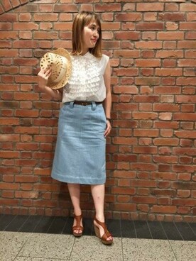 DEICYさん（レディース・159cm）の夏コーディネート