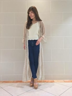 「DEICY（デイシー）のアイテム」を使った、DEICYさん（レディース・159cm）の夏コーディネート