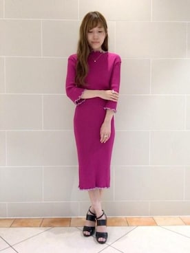 「DEICY（デイシー）のアイテム」を使った、DEICYさん（レディース・159cm）の夏コーディネート