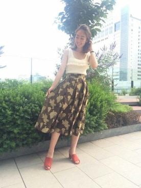 DEICYさん（レディース・159cm）の夏コーディネート