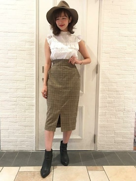 「DEICY（デイシー）のアイテム（サロペット/オーバーオール）」を使った、DEICYさん（レディース・159cm）の夏コーディネート