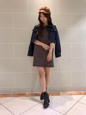 「モノトーン」｜DEICYさん（レディース・159cm）の夏コーディネート