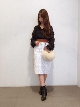 「DEICY（デイシー）のアイテム（バッグ）」を使った、DEICYさん（レディース・159cm）の夏コーディネート