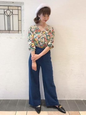 「DEICY（デイシー）のアイテム」を使った、DEICYさん（レディース・159cm）の秋コーディネート