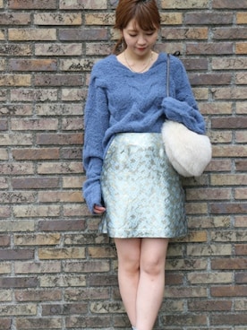 「DEICY（デイシー）のアイテム」を使った、DEICYさん（レディース・161cm）の秋コーディネート