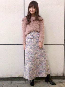 「コンパクト」｜DEICYさん（レディース・160cm）の冬コーディネート