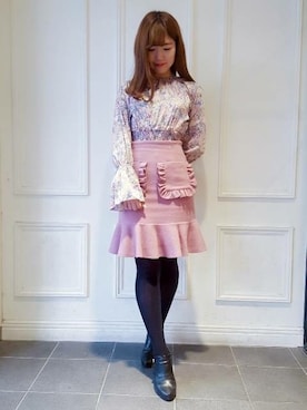「DEICY（デイシー）のアイテム」を使った、DEICYさん（レディース・158cm）の冬コーディネート