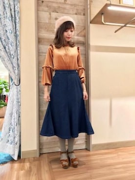 「DEICY（デイシー）のアイテム」を使った、DEICYさん（レディース・160cm）の冬コーディネート
