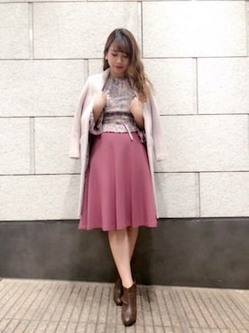 「DEICY（デイシー）のアイテム（ジャケット/アウター）」を使った、DEICYさん（レディース・164cm）の冬コーディネート