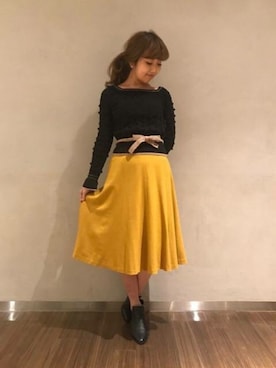 「DEICY（デイシー）のアイテム」を使った、DEICYさん（レディース・157cm）の冬コーディネート