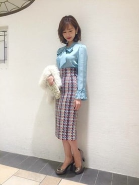 「DEICY（デイシー）のアイテム」を使った、DEICYさん（レディース・158cm）の冬コーディネート