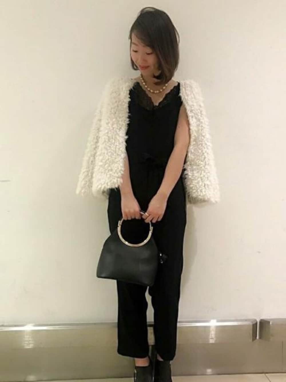 DEICY（デイシー）の「スカラップリボンサロペット （サロペット