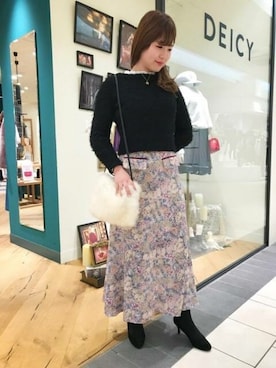 DEICYさん(レディース・158cm)の冬コーディネート