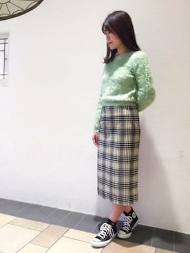 「DEICY（デイシー）のアイテム」を使った、DEICYさん（レディース・161cm）の冬コーディネート