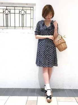 「DEICY（デイシー）のアイテム」を使った、DEICYさん（レディース・158cm）の春コーディネート