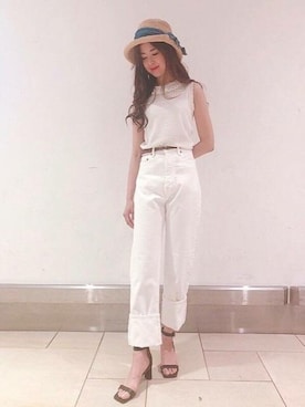 「DEICY（デイシー）のアイテム」を使った、DEICYさん（レディース・160cm）の春コーディネート