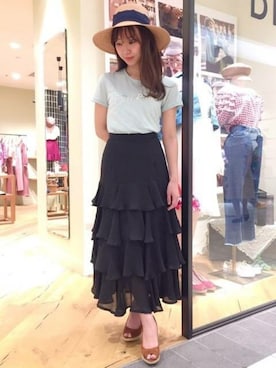 「DEICY（デイシー）のアイテム」を使った、DEICYさん（レディース・160cm）の春コーディネート