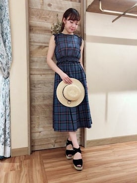 「DEICY（デイシー）のアイテム」を使った、DEICYさん（レディース・162cm）の春コーディネート