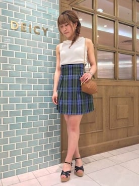 DEICYさん（レディース・160cm）の夏コーディネート