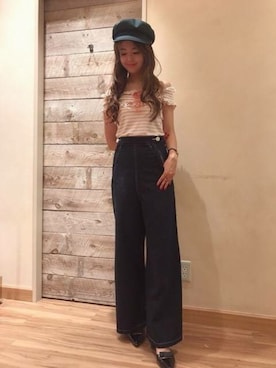 「DEICY（デイシー）のアイテム」を使った、DEICYさん（レディース・160cm）の夏コーディネート