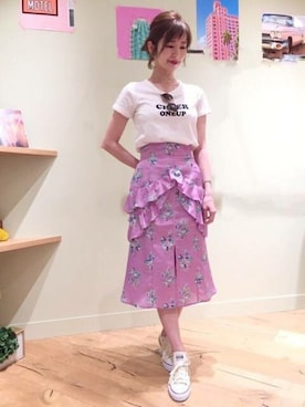 「DEICY（デイシー）のアイテム」を使った、DEICYさん（レディース・158cm）の夏コーディネート