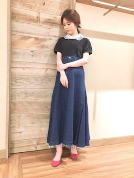 「DEICY（デイシー）のアイテム」を使った、DEICYさん（レディース・160cm）の夏コーディネート