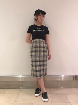 「DEICY（デイシー）のアイテム」を使った、DEICYさん（レディース・160cm）の夏コーディネート