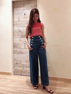 「DEICY（デイシー）のアイテム」を使った、DEICYさん（レディース・160cm）の夏コーディネート