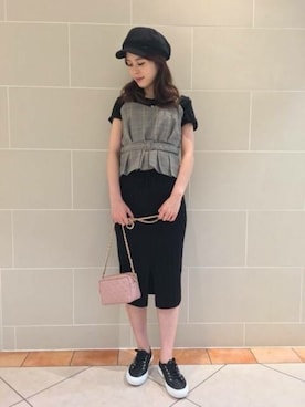 DEICYさん（レディース・160cm）の夏コーディネート