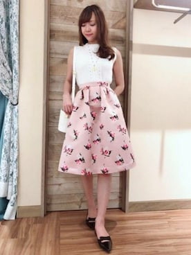 「DEICY（デイシー）のアイテム」を使った、DEICYさん（レディース・162cm）の夏コーディネート