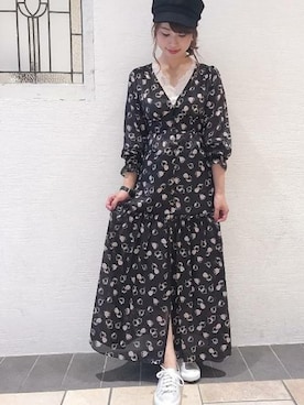 「DEICY（デイシー）のアイテム（帽子）」を使った、DEICYさん（レディース・156cm）の夏コーディネート