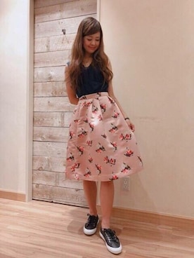 「DEICY（デイシー）のアイテム」を使った、DEICYさん（レディース・160cm）の夏コーディネート