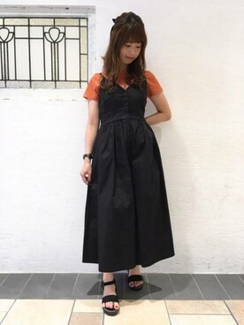 「DEICY（デイシー）のアイテム」を使った、DEICYさん（レディース・156cm）の夏コーディネート