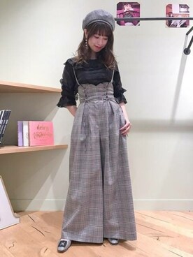「マリン」｜「アイテム（その他シューズ）」を使った、DEICYさん（レディース・156cm）の秋コーディネート
