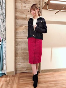 「LEE」｜DEICYさん（レディース・168cm）の秋コーディネート