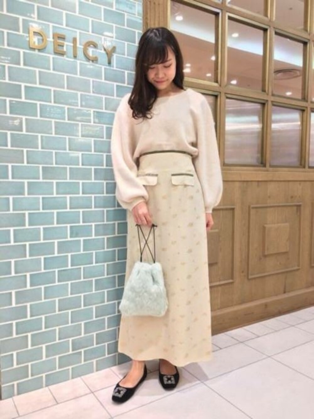 DEICY（デイシー）の「ウールアンゴラニットプルオーバー（ニット