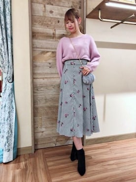 「DEICY（デイシー）のアイテム」を使った、DEICYさん（レディース・168cm）の秋コーディネート