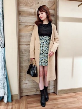 「DEICY（デイシー）のアイテム」を使った、DEICYさん（レディース・158cm）の秋コーディネート