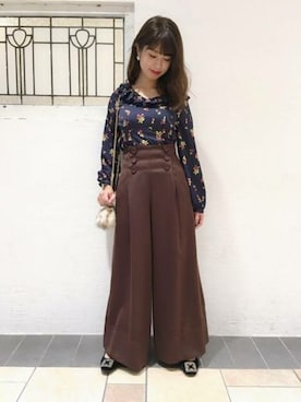 「アイテム（その他シューズ）」を使った、DEICYさん（レディース・156cm）の秋コーディネート