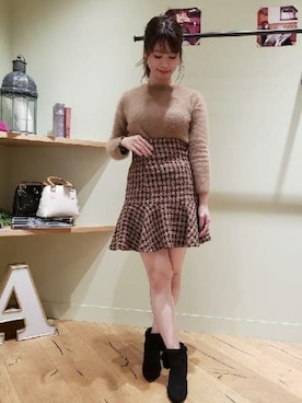 「DEICY（デイシー）のアイテム」を使った、DEICYさん（レディース・156cm）の秋コーディネート