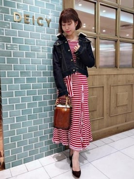 「LEE」｜DEICYさん（レディース・160cm）の秋コーディネート