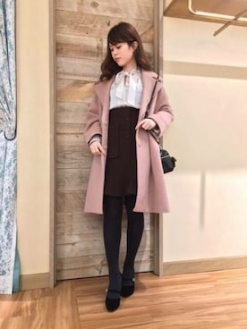 「DEICY（デイシー）のアイテム（その他アウター）」を使った、DEICYさん（レディース・158cm）の秋コーディネート
