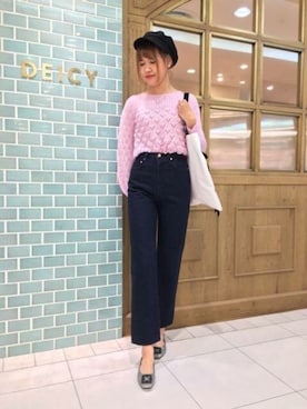 「DEICY（デイシー）のアイテム」を使った、DEICYさん（レディース・168cm）の秋コーディネート