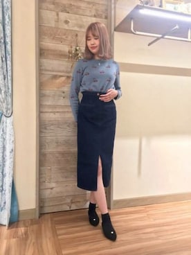 「DEICY（デイシー）のアイテム」を使った、DEICYさん（レディース・168cm）の秋コーディネート