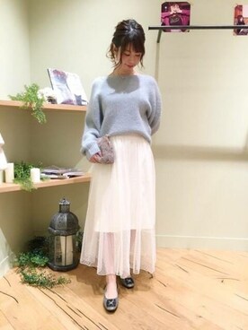 「DEICY（デイシー）のアイテム」を使った、DEICYさん（レディース・156cm）の冬コーディネート