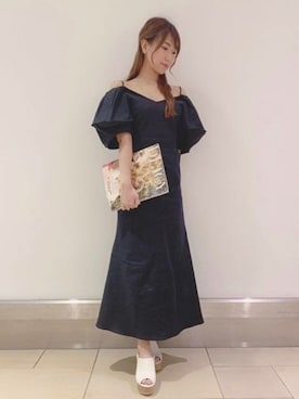 「春ワンピ」｜DEICYさん（レディース・163cm）の冬コーディネート