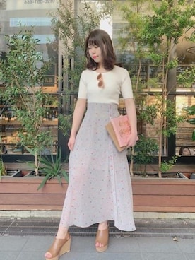 「DEICY（デイシー）のアイテム」を使った、DEICYさん（レディース・160cm）の春コーディネート