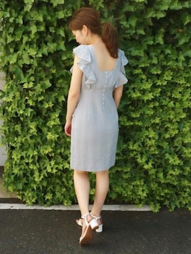 「ミニワンピ」｜DEICYさん（レディース・161cm）の夏コーディネート